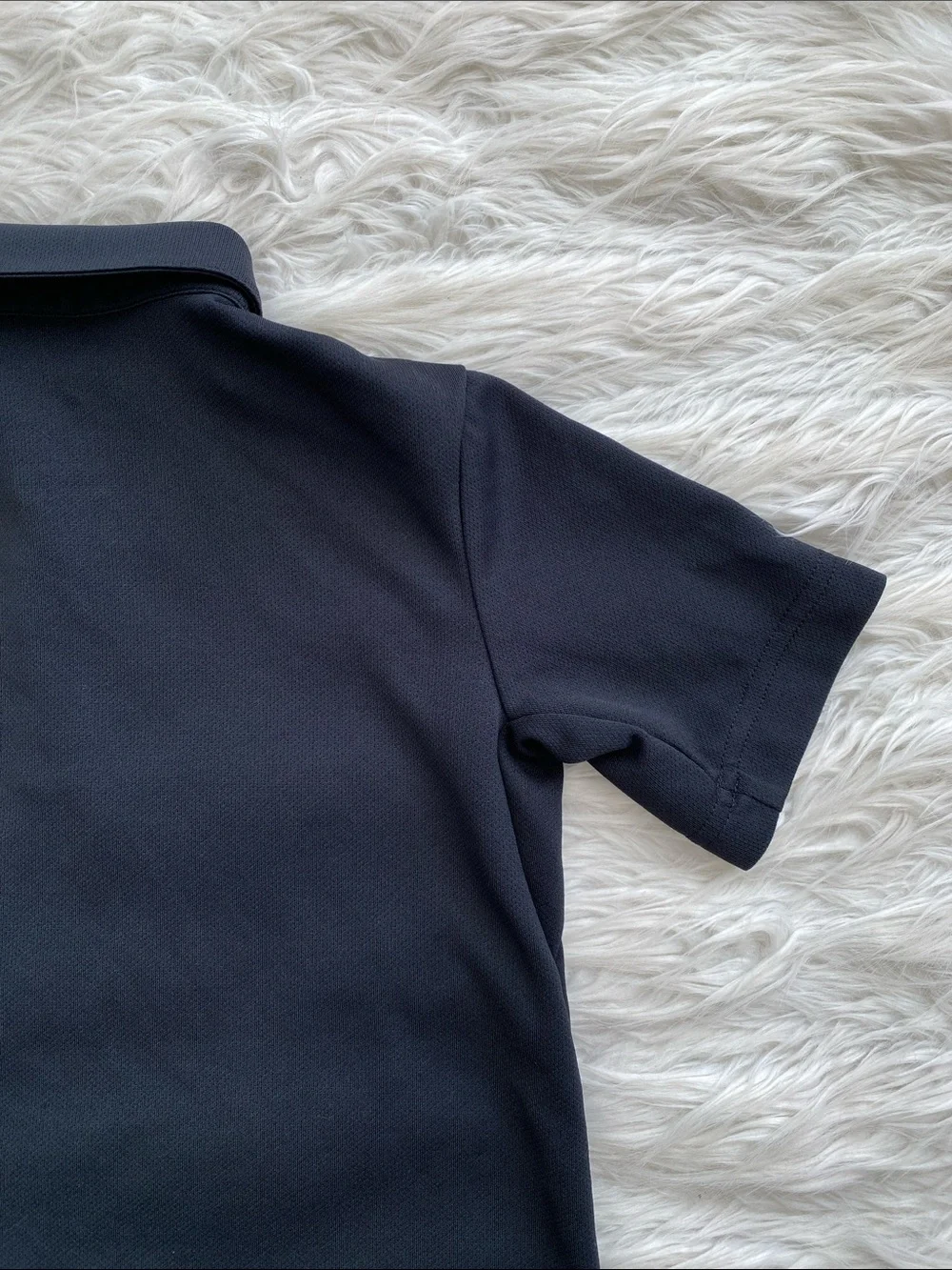 Nike | Black Short-Sleeve Polo